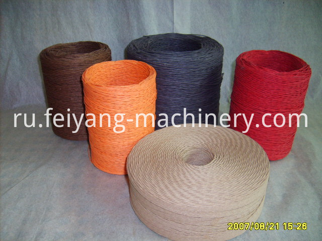 Бумажные пакеты красочные витой бумажной веревки Paper Bags Colorful Twisted Paper Rope